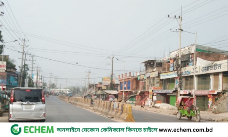 ৪৮ ঘণ্টার অবরোধ চলছে