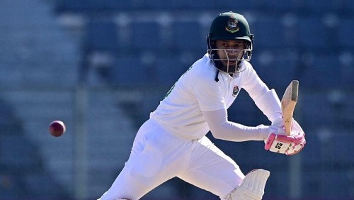 গুঁড়ি গুঁড়ি বৃষ্টির সাথে কিউই স্পিনে বিধ্বস্ত শান্তদের প্রথম সেশন