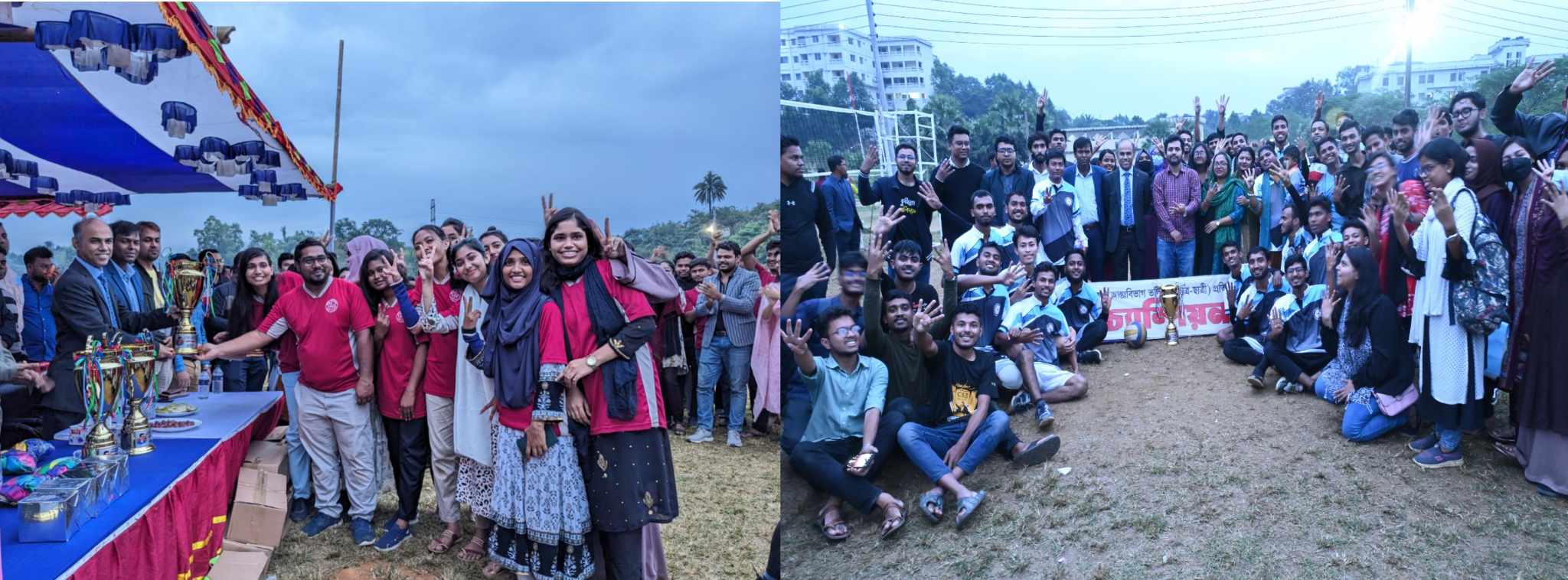 কুবিতে ভলিবল টুর্নামেন্টে চ্যাম্পিয়ন ফিন্যান্স ও বাংলা বিভাগ