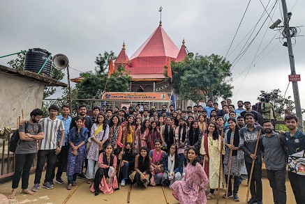 নোবিপ্রবি সনাতন ধর্মালম্বী শিক্ষার্থীদের তীর্থযাত্রা