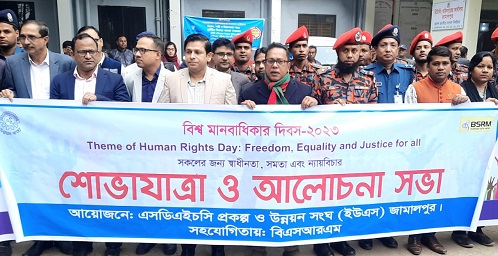 জামালপুরে বিশ্ব মানবাধিকার দিবস পালিত