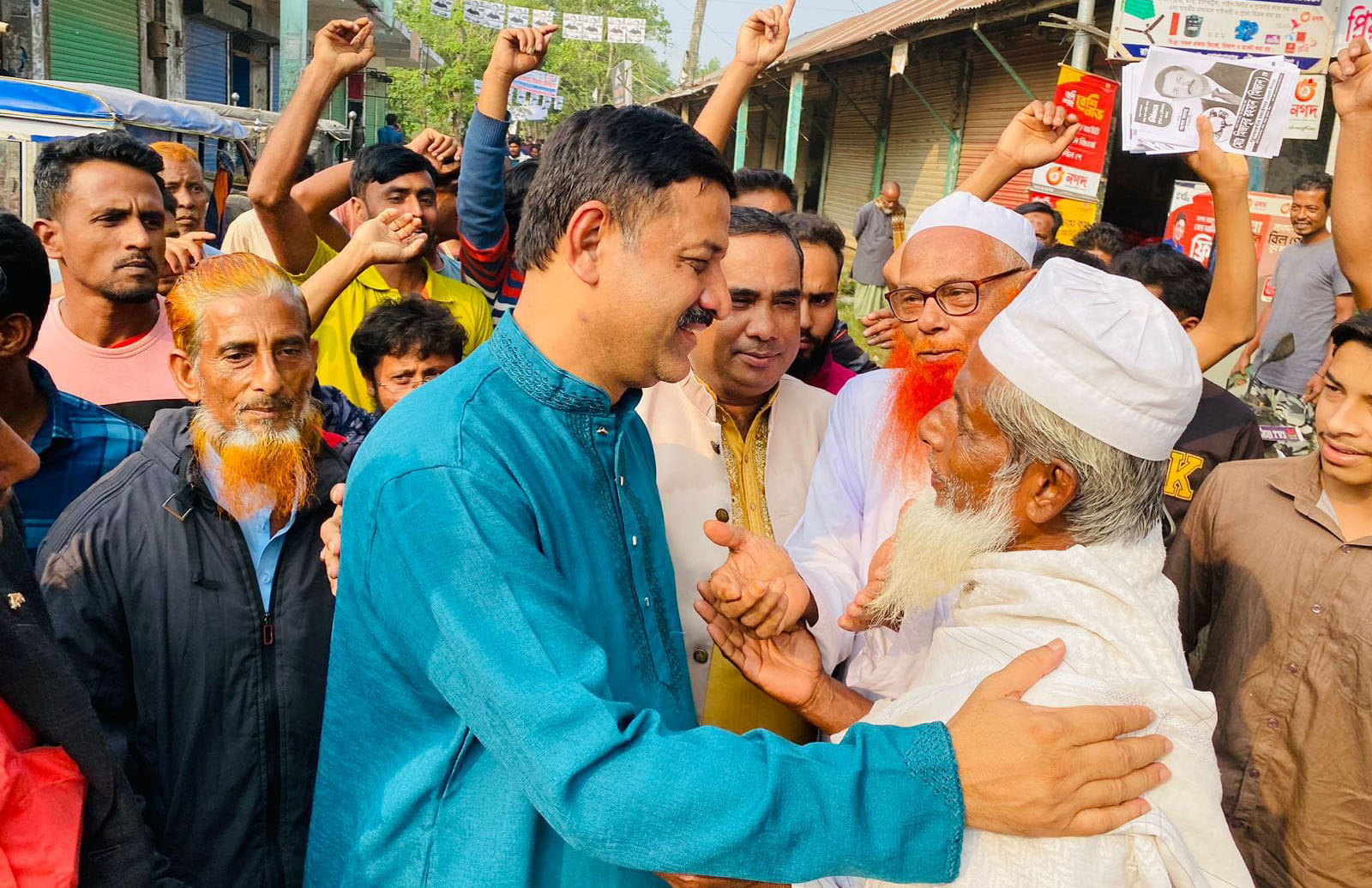 চৌদ্দগ্রামে স্বতন্ত্র প্রার্থী মিজানুর রহমানের বিরামহীন গণসংযোগ