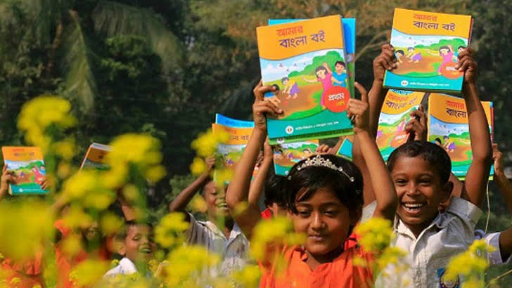 বছরের প্রথমদিনে নতুন বইয়ের ঘ্রাণ নেবে ৩ কোটি ৮১ লাখ শিক্ষার্থী