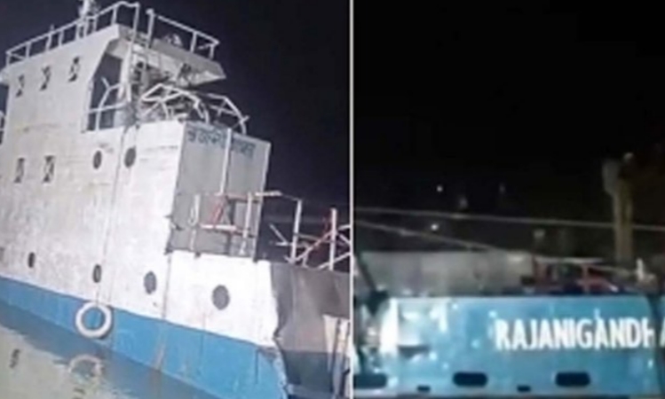 ৮ দিন পর ডুবে যাওয়া ফেরি রজনীগন্ধা উদ্ধার