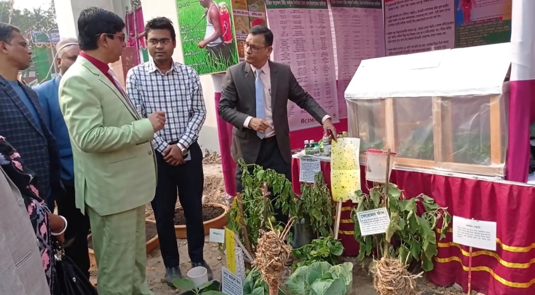 ফরিদপুরে নিরাপদ সবজি মেলার উদ্বোধন