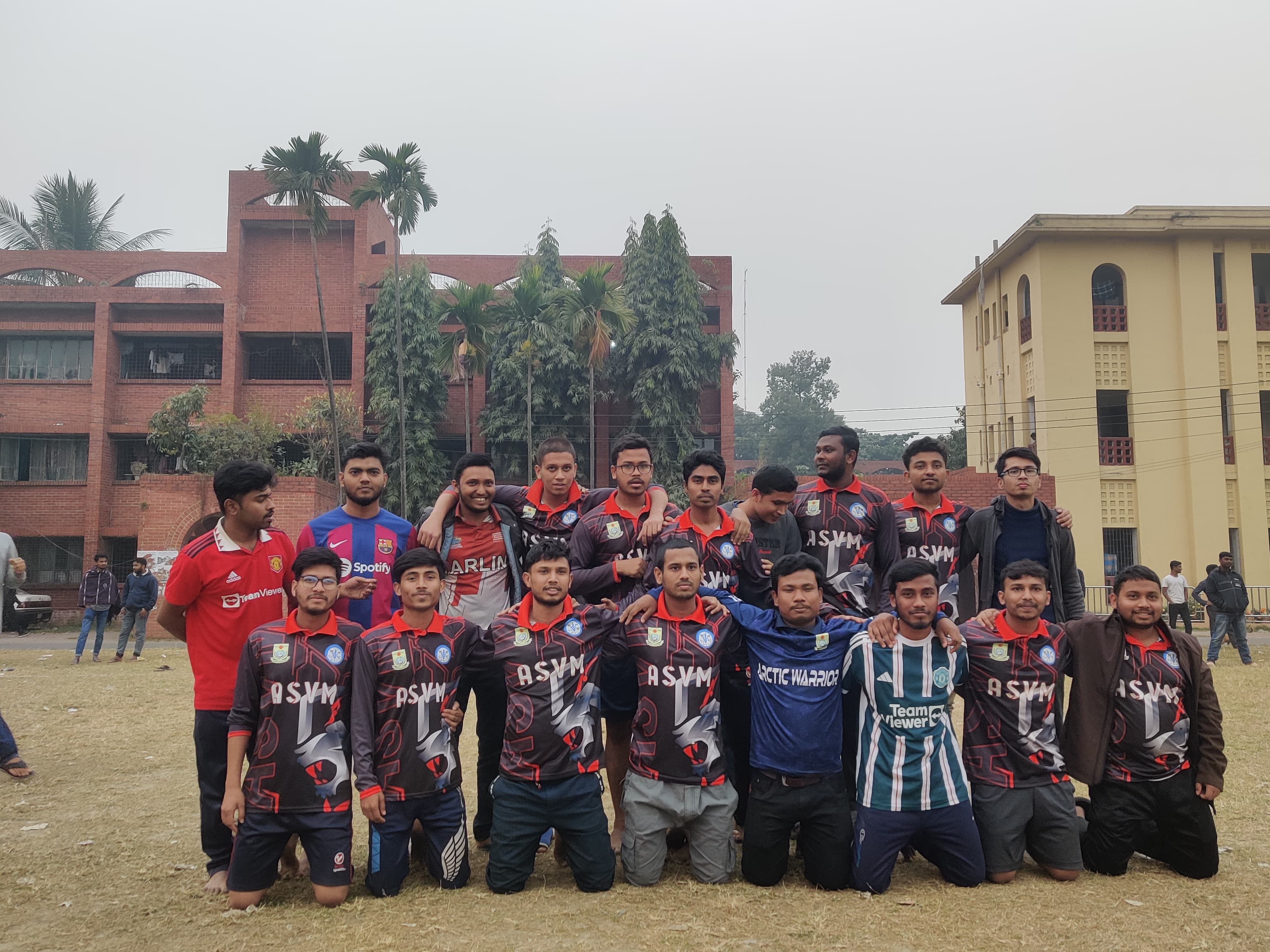 শেকৃবির অনুষদীয় ক্রীড়া ও সাংস্কৃতিক প্রতিযোগিতায় চ্যাম্পিয়ন এএসভিএম -১১ব্যাচ