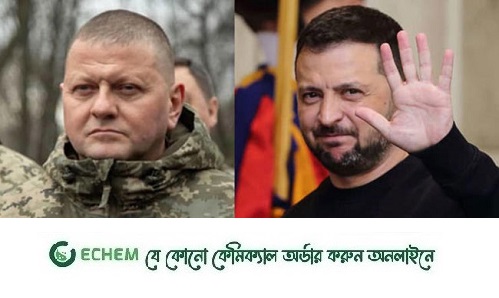 ইউক্রেনের প্রেসিডেন্ট সেনাপ্রধানকে বরখাস্ত করছেন