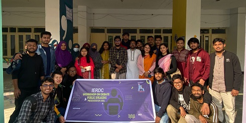 চবি 'আইইআরডিসি' ক্লাবের বিতর্ক কর্মশালা অনুষ্ঠিত