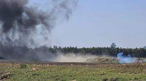 গোলাগুলি-মর্টার শেল বিস্ফোরণ, বাড়ছে আতঙ্ক