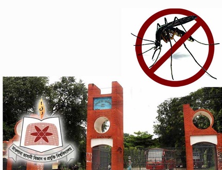 মশার উপদ্রব বেড়েছে মাভাবিপ্রবি ক্যাম্পাসে