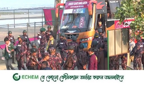 বিজিপিসহ ৩৩০ জনকে আনা হয়েছে ইনানী জেটি ঘাটে