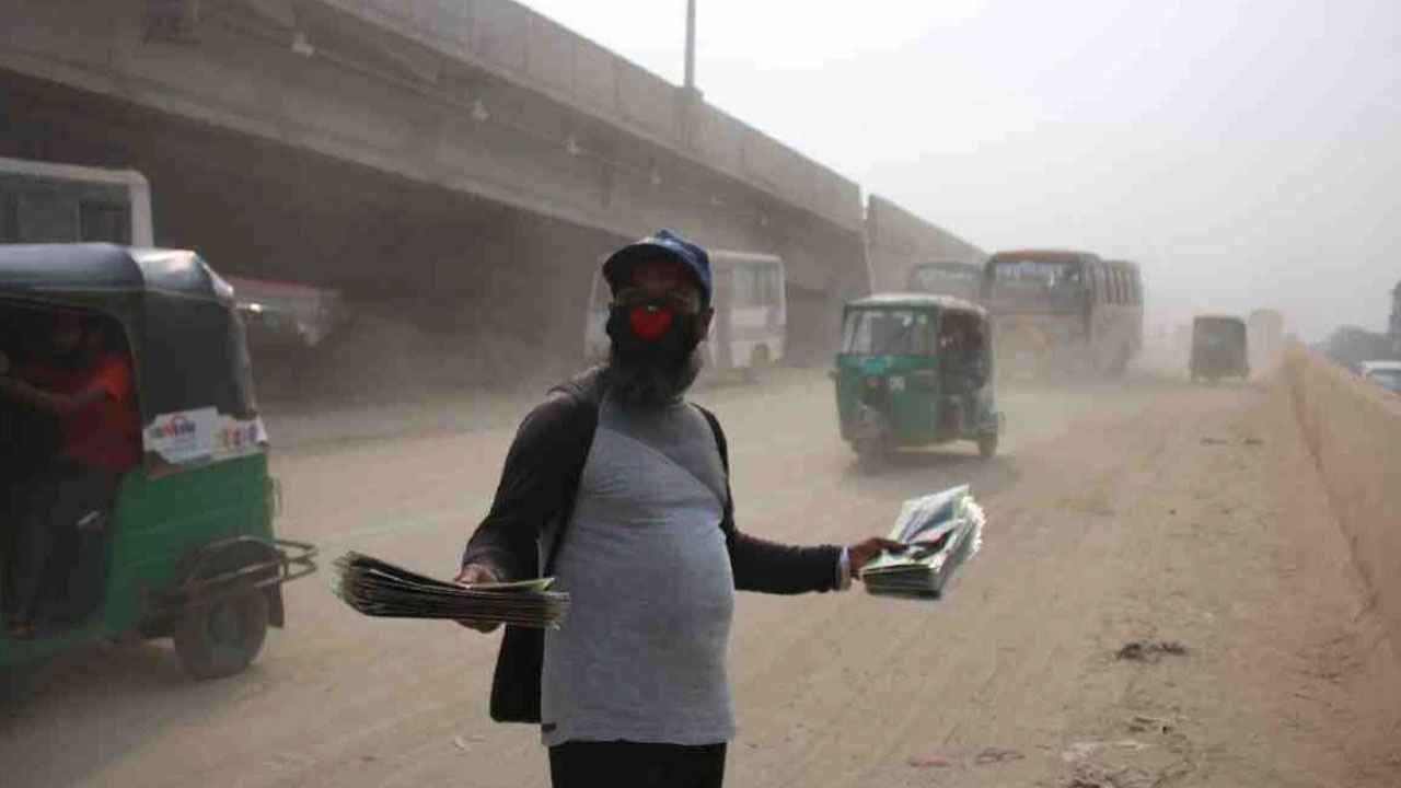 ঢাকার বায়ু আজ ‘খুব অস্বাস্থ্যকর’, বিশ্ব তালিকায় শীর্ষে