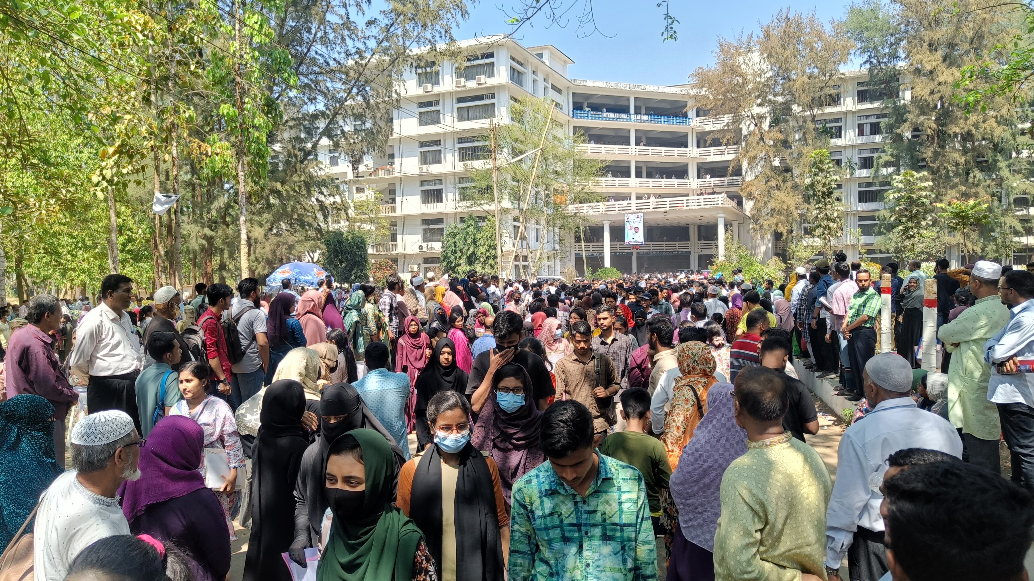 চবির কলা ও মানববিদ্যা অনুষদভুক্ত 'বি' ইউনিটে ভর্তি পরীক্ষা অনুষ্ঠিত