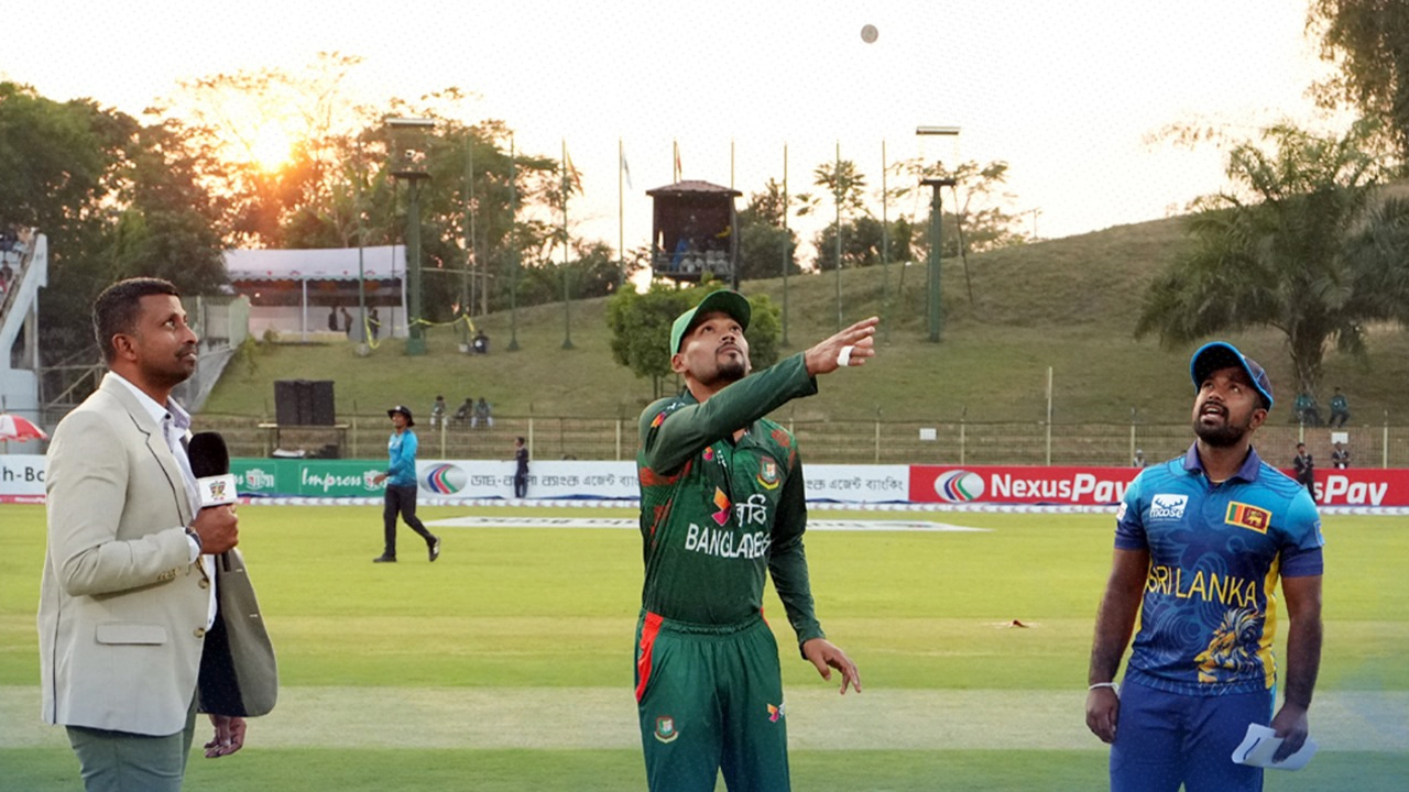 সিরিজ জয়ের লক্ষ্যে ফিল্ডিংয়ে বাংলাদেশ