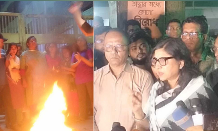 রাতভর আন্দোলন, জবি উপাচার্যের কাছে যে দাবি জানালো শিক্ষার্থীরা