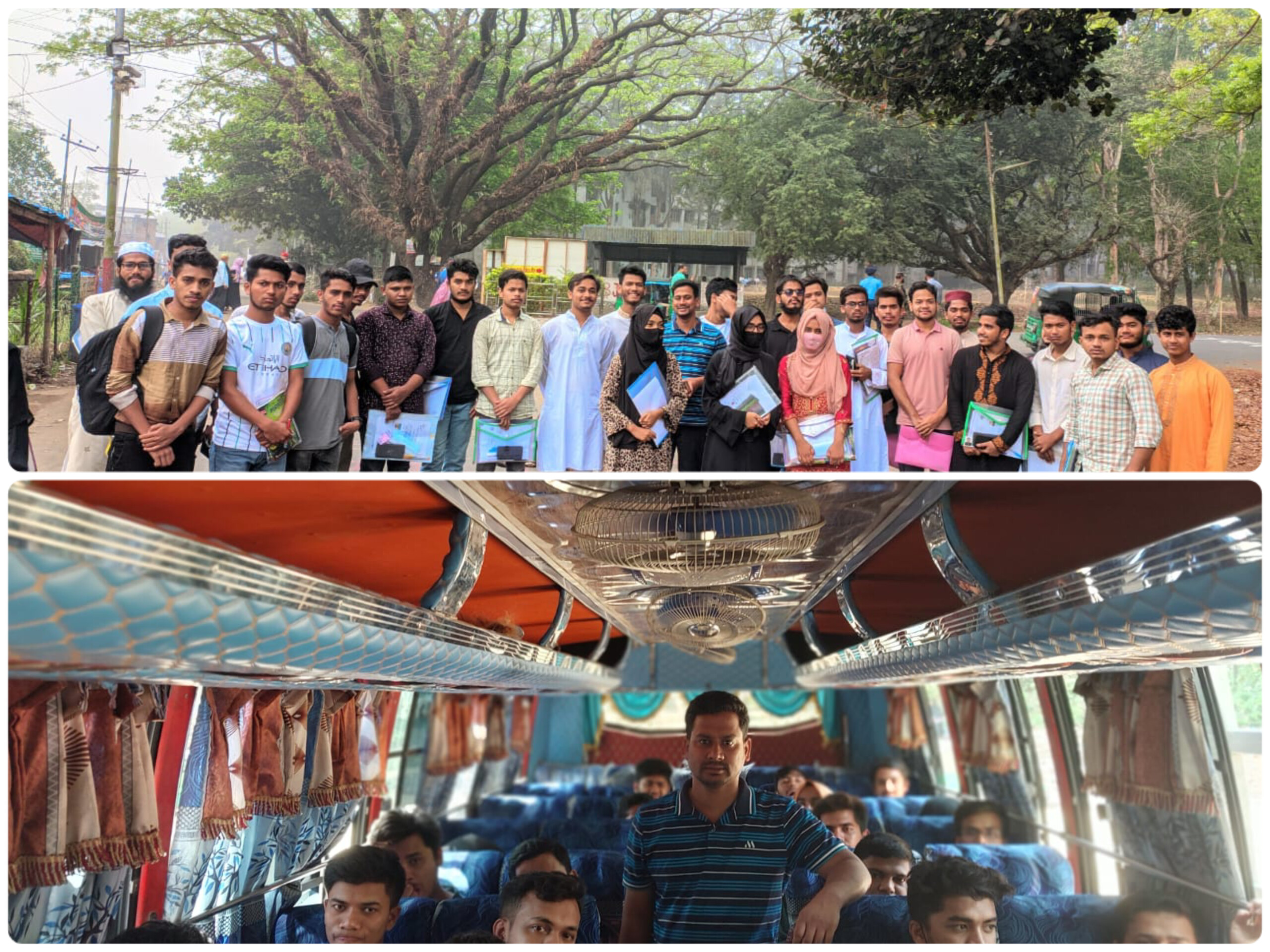 ভর্তি পরীক্ষার্থীদের জন্য চবি ছাত্রলীগ নেতার ফ্রি বাস সার্ভিস