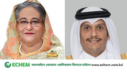 আজ প্রধানমন্ত্রী ও কাতারের আমির বৈঠক