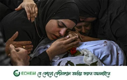 নুসেইরাত শরণার্থী শিবিরে ইসরায়েলের দু’দফায় বোমা হামলা: নিহত ১৫