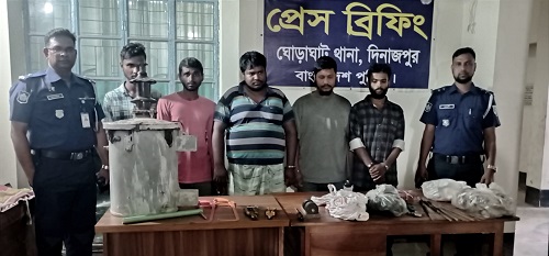 দিনে টার্গেট করে রাতে ট্রান্সফরমার চুরি, চোর চক্রের ৫ সদস্য গ্রেপ্তার