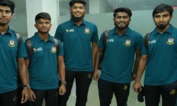 বিশ্বকাপ খেলতে দেশ ছাড়ল বাংলাদেশ দল