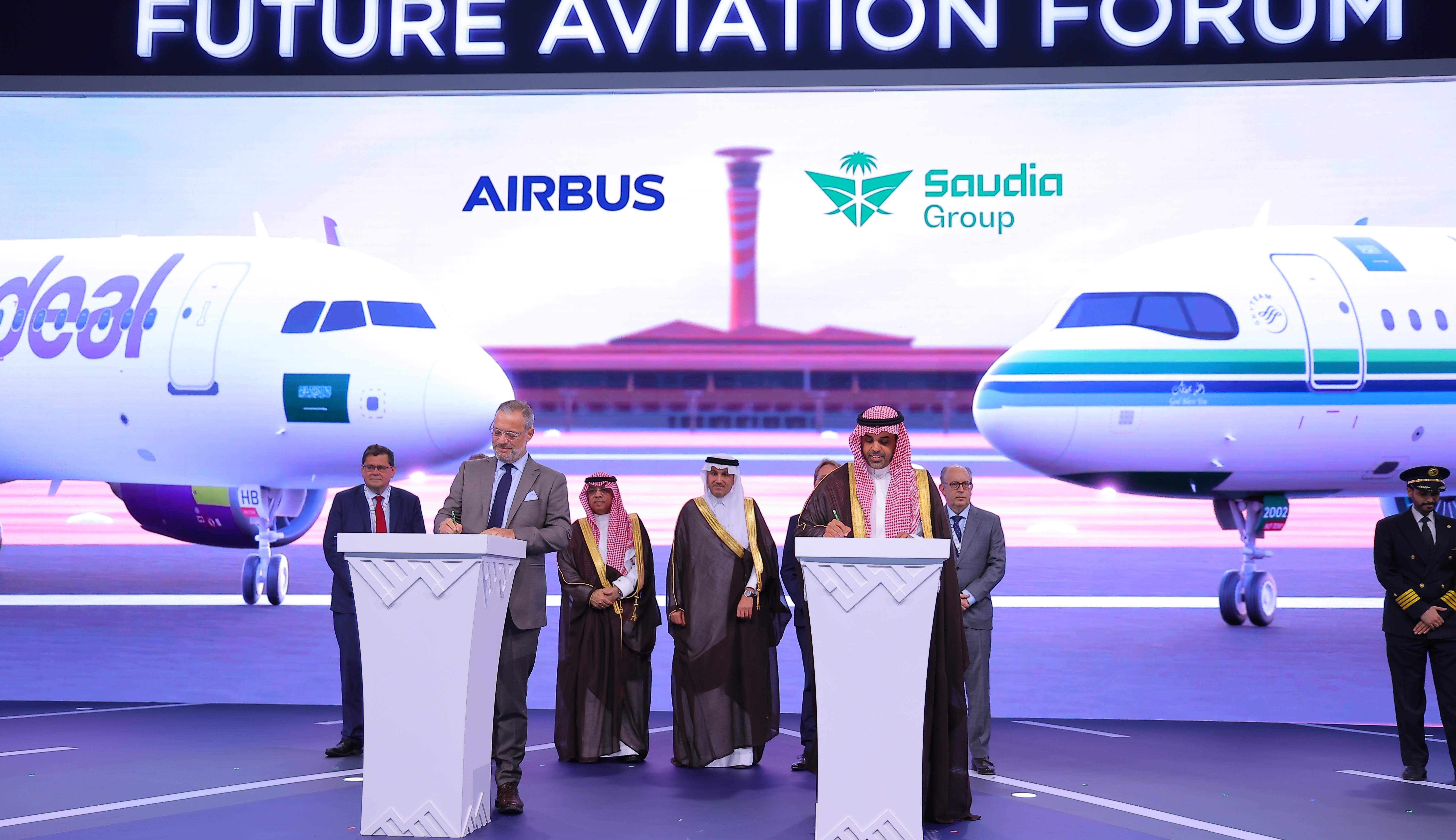 Saudia Group and Airbus Sign the Largest Aircraft Deal in Saudi Aviation