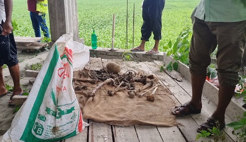 নগরকান্দায় নিখোঁজের দুই মাস পর ইজিবাইক চালকের কঙ্কাল উদ্ধার