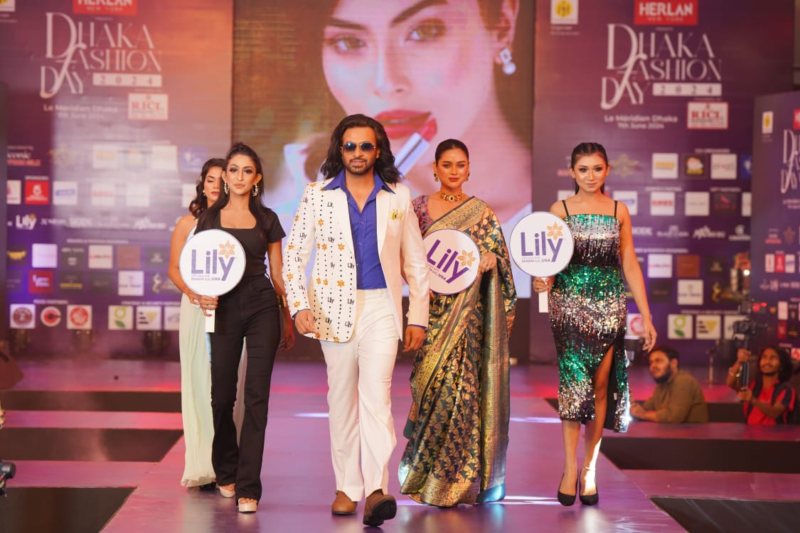 হারল্যানের হয়ে র‌্যাম্পেও শো স্টপার শাকিব খান