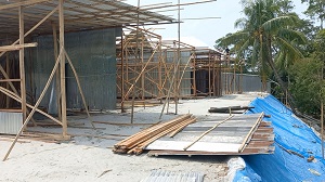 গোপালগঞ্জে পাউবোর পুকুর ভড়াট করে মার্কেট নির্মান