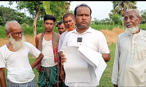 ভাঙ্গায় গভীর রাতে প্রবাসীর জমি দখলের অভিযোগ