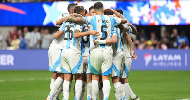 আলভারেজ-লাউতারোর গোলে জয় দিয়ে কোপা শুরু আর্জেন্টিনার