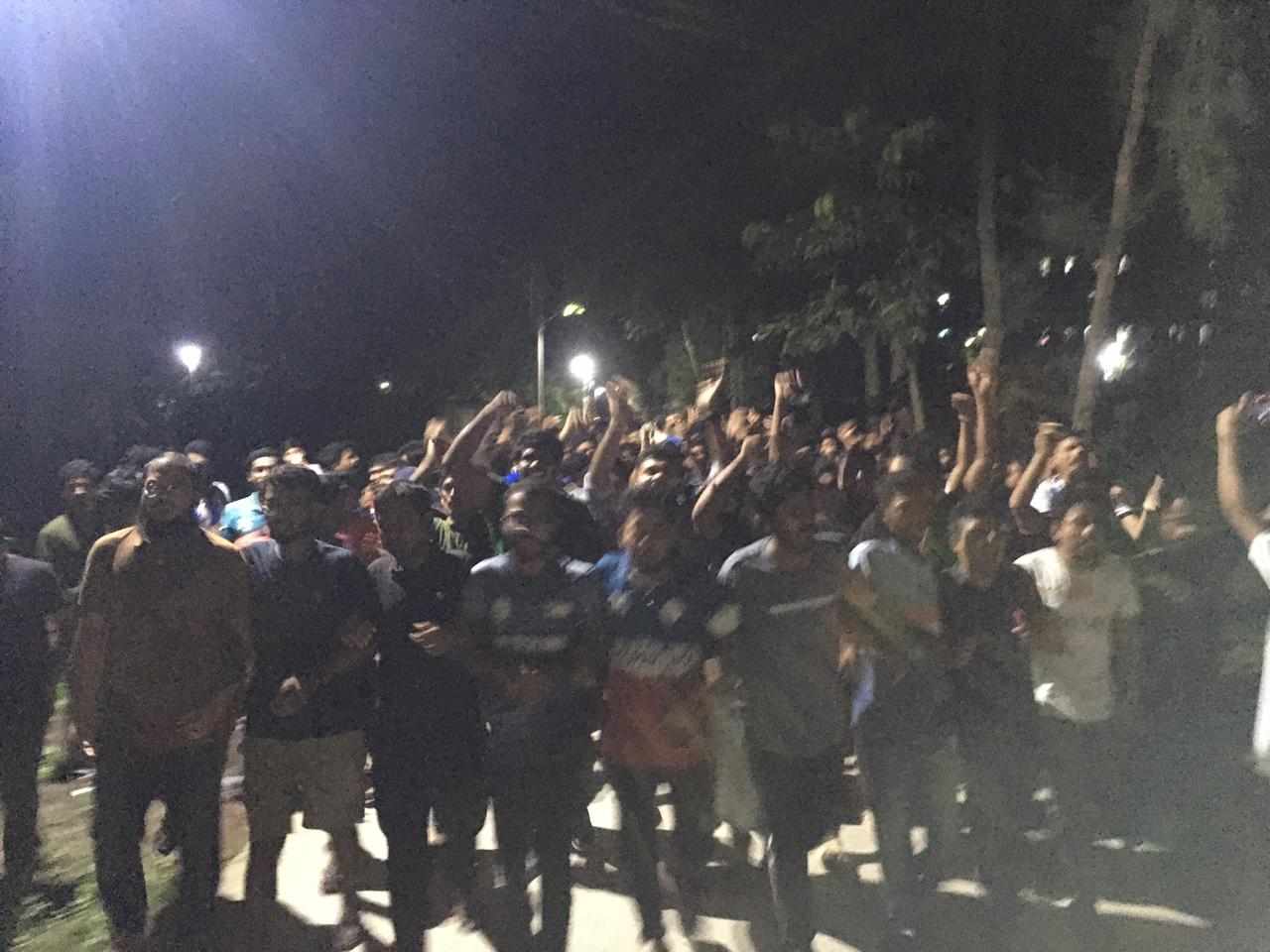 "তুমি কে, আমি কে? রাজাকার রাজাকার" স্লোগানে মুখরিত বশেমুরবিপ্রবি