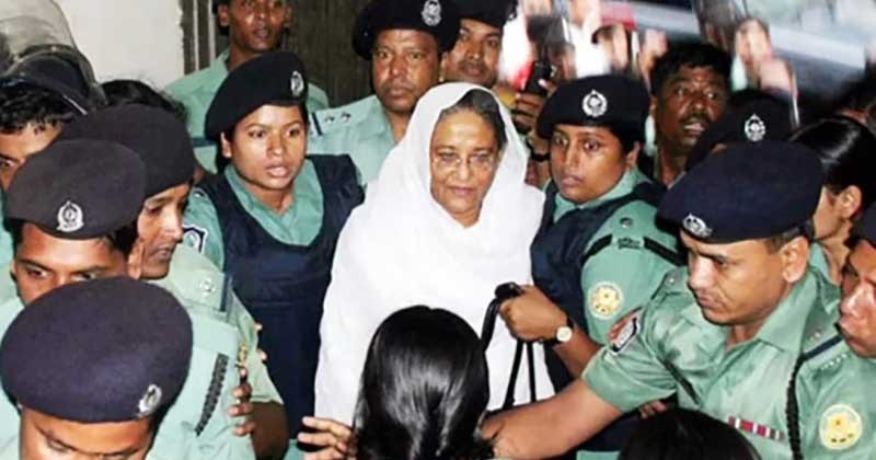 শেখ হাসিনার কারাবন্দি দিবস আজ