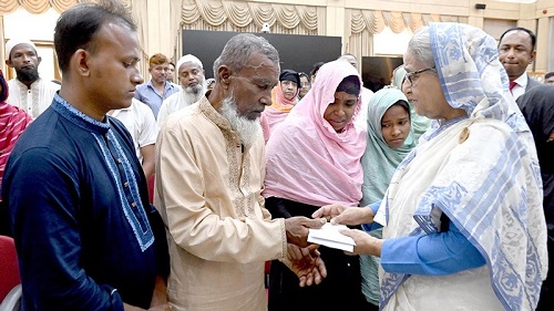 নিহত ৩৪ জনের পরিবারকে আর্থিক সহায়তা দিলেন প্রধানমন্ত্রী