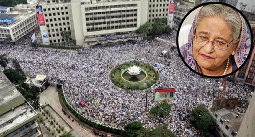 হেফাজতের সমাবেশে ‘গণহত্যা’, শেখ হাসিনাসহ ৩৪ জনের নামে মামলা