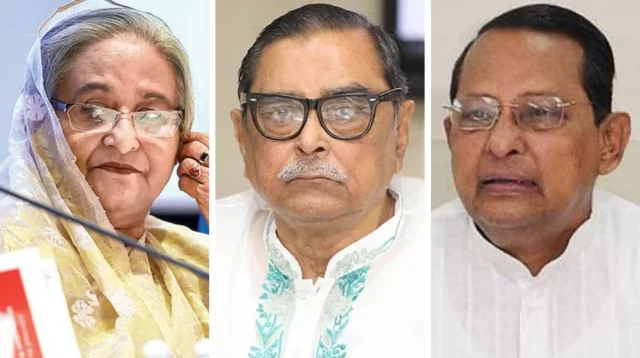 হাসিনা-ইনু-মেননদের বিরুদ্ধে ট্রাইব্যুনালে হত্যা মামলা