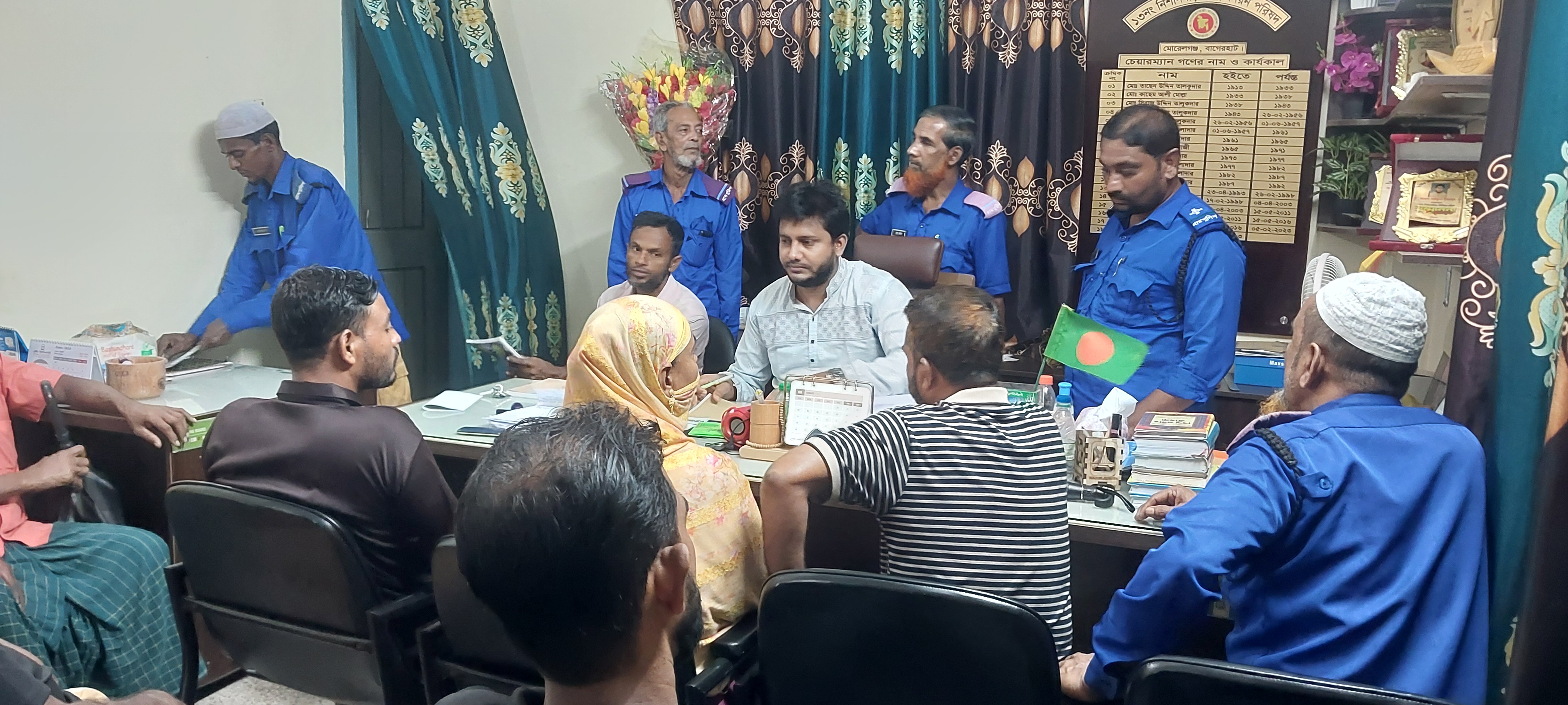 মোরেলগঞ্জে ৪টি ইউনিয়ন পরিষদে ফিরছে জনগনের নাগরিক সেবা