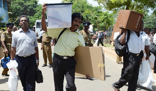 শ্রীলঙ্কায় প্রেসিডেন্ট নির্বাচনে ভোটগ্রহণ শুরু