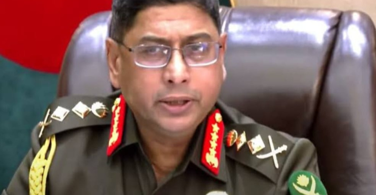 অন্তর্বর্তীকালীন সরকারকে দ্রুত নির্বাচন করতে সরকারকে সহায়তা করবে সেনাপ্রধান