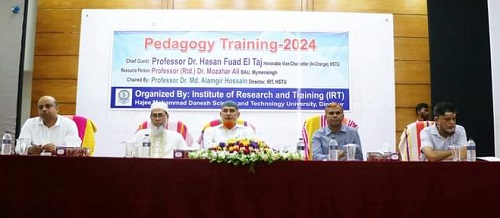 হাবিপ্রবিতে “শিক্ষণ পদ্ধতি বিষয়ক” তিন দিনব্যাপী প্রশিক্ষণ কর্মশালা