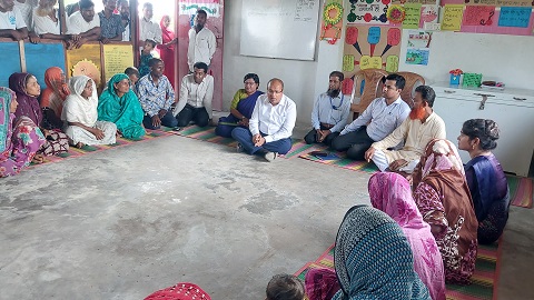 মোংলায় কোডেক'র সপ্নের ঠিকানা পরিদর্শনে জেলা প্রশাসক