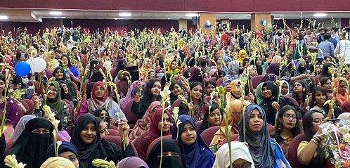 রাজশাহী বিশ্ববিদ্যালয়ে নবীনবরণ অনুষ্ঠিত