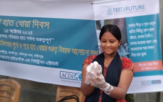 ফরিদপুরে বিশ্ব হাত ধোয়া দিবস পালিত