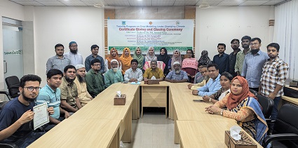 বাকৃবিতে জলবায়ু সহিষ্ণু ফসল উৎপাদন নিয়ে প্রশিক্ষণ কর্মশালা