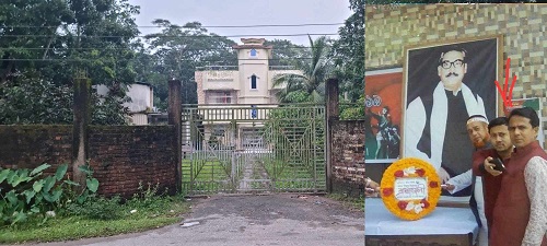 নল‌ছি‌টি‌তে খাস জমি দখল করে আওয়ামী নেতার বিলাসবহুল বা‌ড়ি