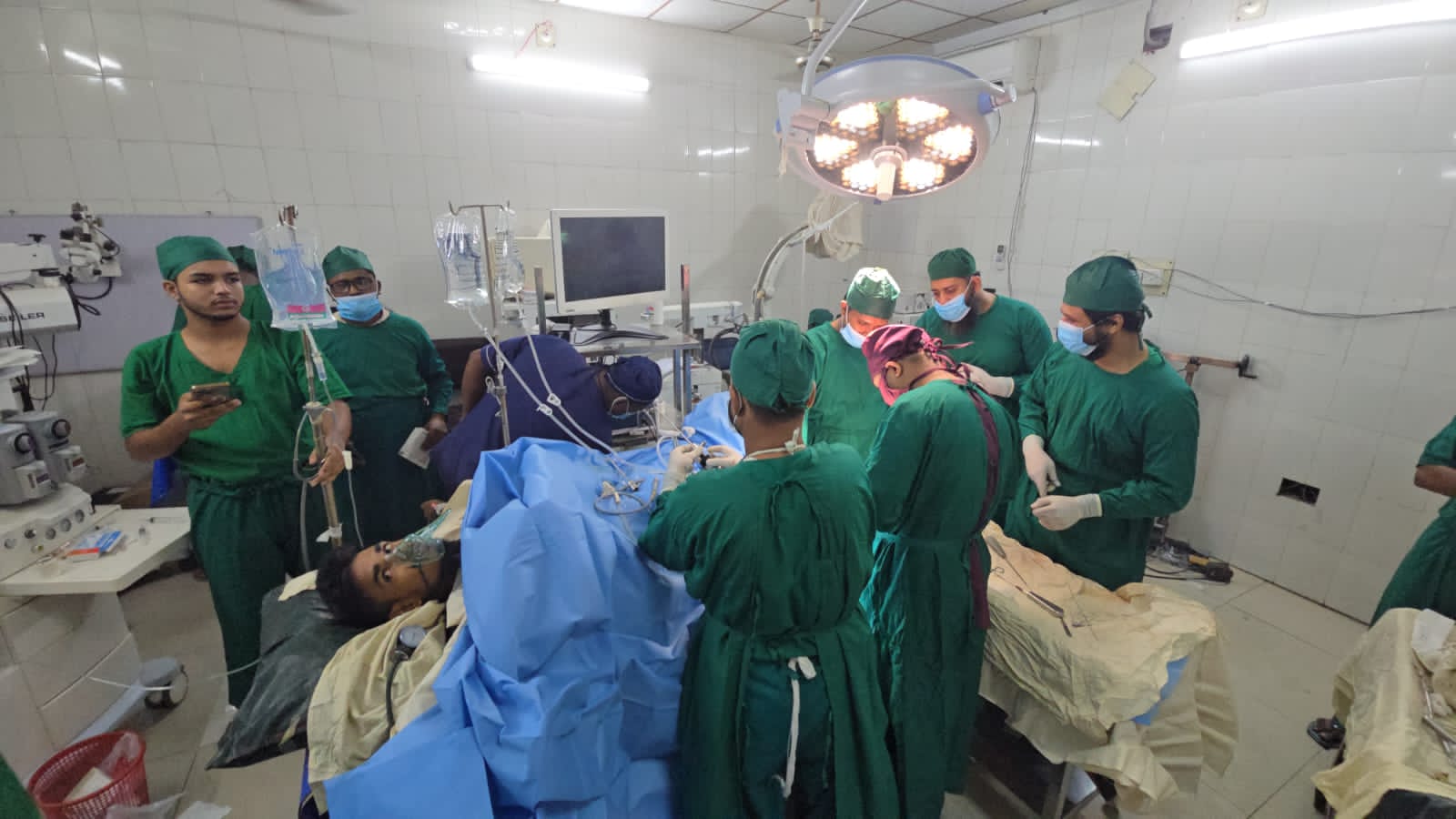 ফরিদপুর মেডিকেল কলেজ হাসপাতালে চালু হলো  লিগামেন্ট প্রতিস্থাপন চিকিৎসা