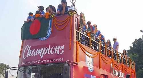 সাফ চ্যাম্পিয়নদের আজ প্রধান উপদেষ্টার সংবর্ধনা