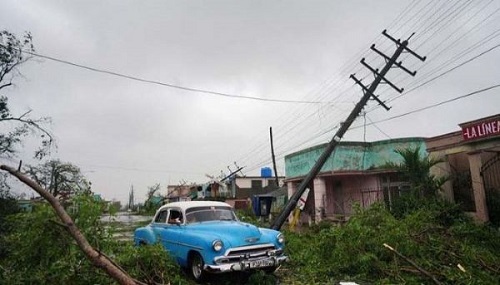 কিউবায় ঘূর্ণিঝড় রাফায়ের আঘাত, বিদ্যুৎ সংযোগ বিচ্ছিন্ন