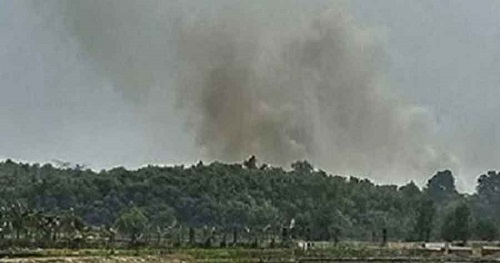 টেকনাফ সীমান্তে মিয়ানমারের গোলাগুলির শব্দ