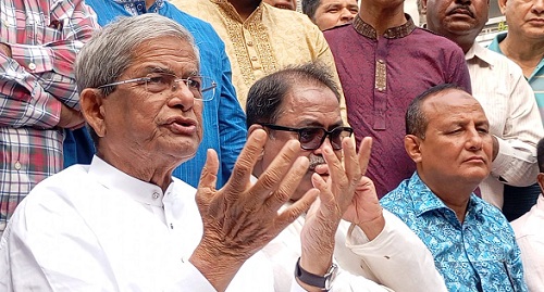 আগামী নির্বাচন নিয়ে আমরা নিশ্চিত নই, ঠাকুরগাঁওয়ে মির্জা ফখরুল