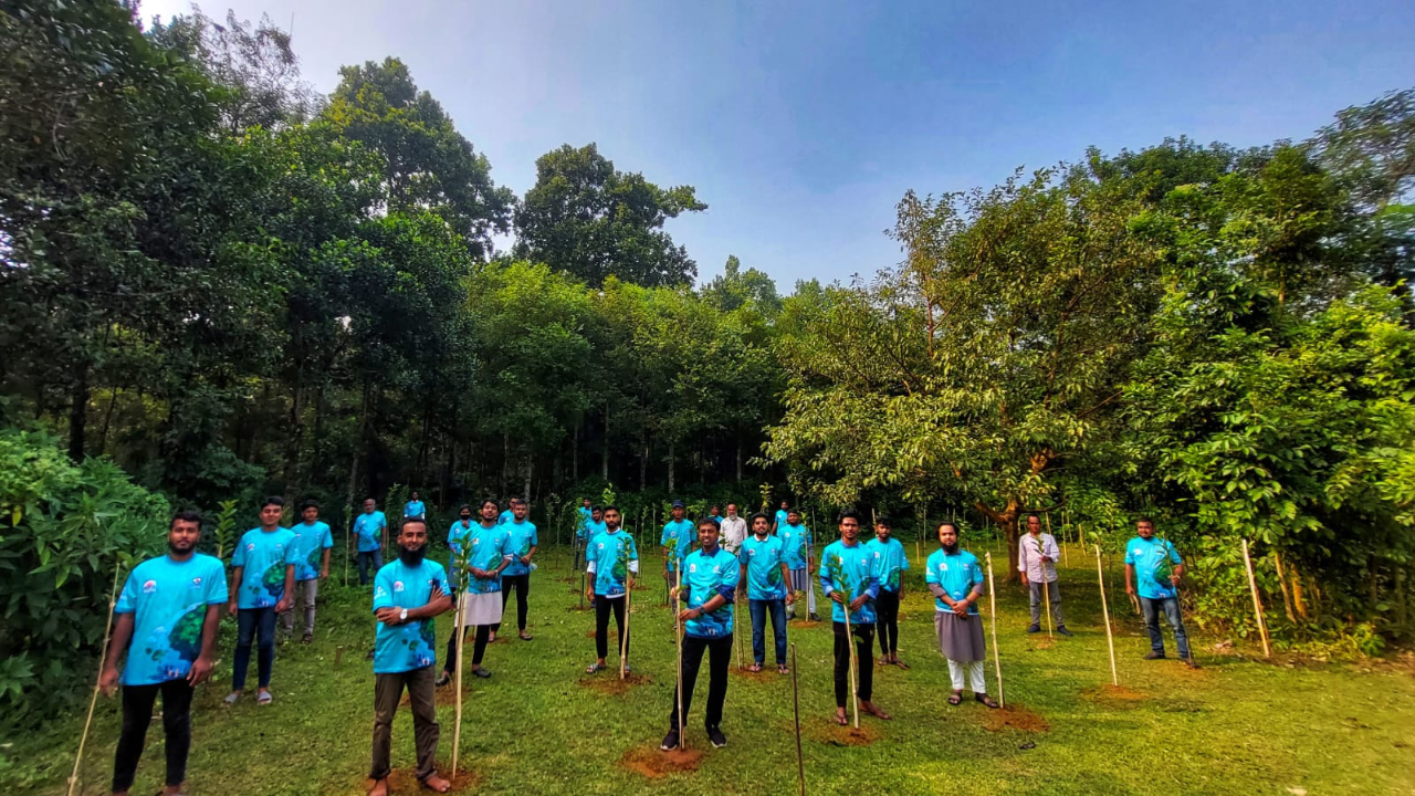 ময়মনসিংহে বানরের খাদ্য সংকট মেটাতে ফলজ গাছ রোপণ